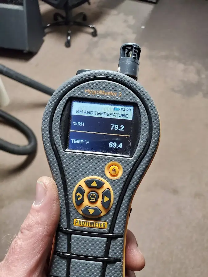 Moisture meter humidity assessment for Mold Remediation & Removal in Middle River